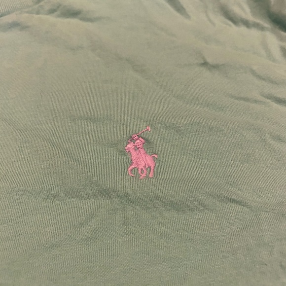 🐎 Polo Ralph Lauren LS T-Shirt, Seafoam Green, XL - Picture 3 of 4